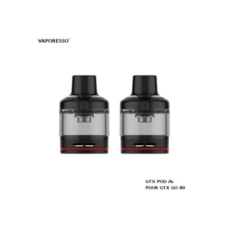 CARTOUCHE GTX GO 80 POD 26 5ML - VAPORESSO